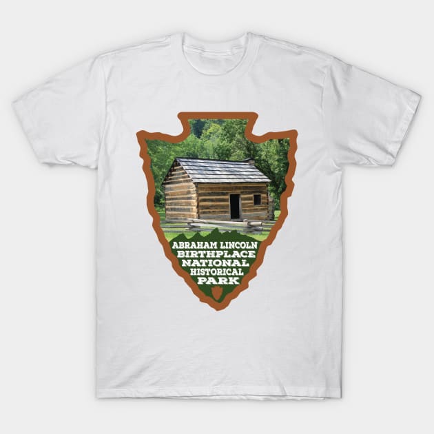 Abraham Lincoln Birthplace National Historical Park photo arrowhead T-Shirt by nylebuss